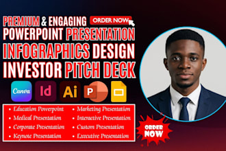 design powerpoint presentation, company profile webinar ppt, business pitch deck