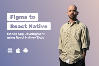 convert your figma design to react native app