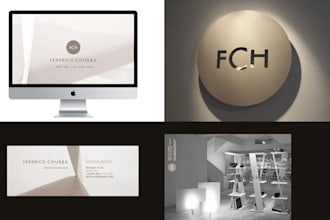 design a solid visual identity with a strong personality