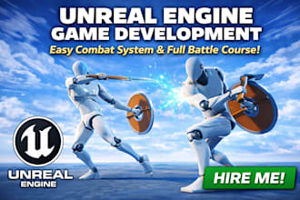 unreal engine game development develop unreal engine game combat system