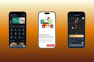 develop food delivery app and restaurant website