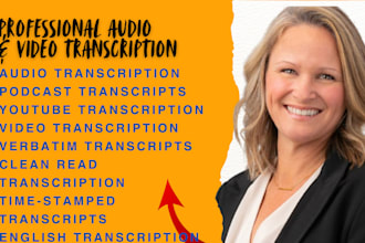 transcribe audio transcription, podcast transcript, youtube, video transcription