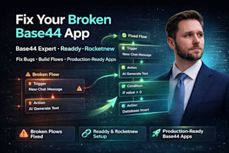 base44 app development base44 bug fixing base44 base44 expert readdy rocketnew
