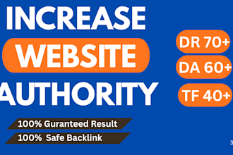 increase domain rating ahrefs DR domain authority moz da increase dr ur tf