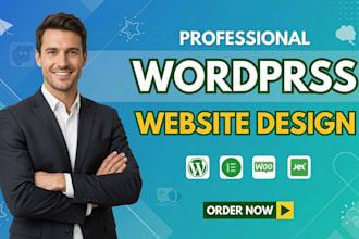 clone wordpress website with elementor, redesign wordpress website development