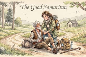 illustrate christian children story book illustration children book story