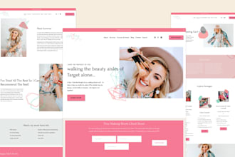 design shopify website dropshipping store as shopify expert shopify landing page