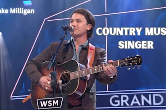 sing county pop, alt country, love songs indie americana folk as a male vocalist
