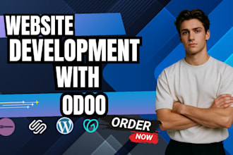 develop professional odoo ecommerce website and custom modules