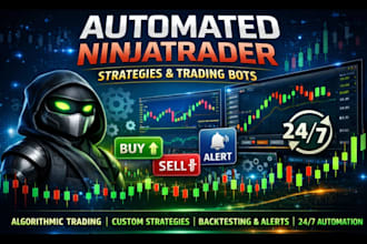 develop ninja trader automated strategies and trading bots