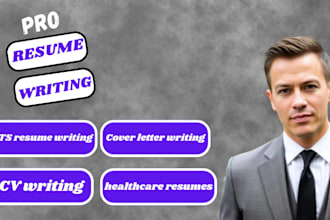 write and upgrade your resume, cv, cover letter, linkedin