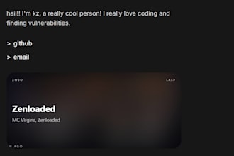 develop bots, webs and more for you