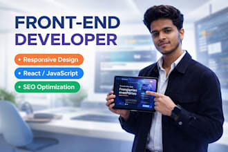 build fast scalable frontend experiences for portfolio website