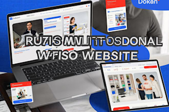 design a professional multi vendor ecommerce website dokan multivendor