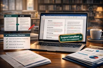 edit, proofread, and format your manuscript to meet scopus journal requirements