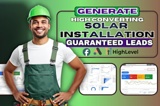 solar installation leads solar panel installer leads via google ads facebook ads