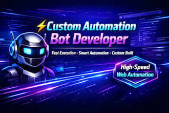 build a custom web automation or auto purchase bot