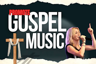 promote your gospel music on best christian radio stations and gospel playlists