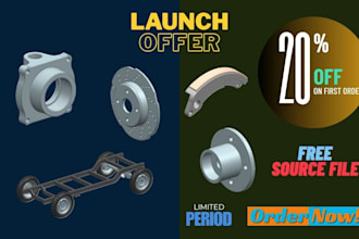 design mechanical parts and 3d models in siemens nx