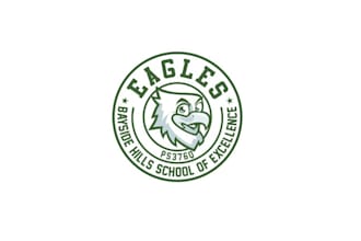 design mascot eagle elementary school logo