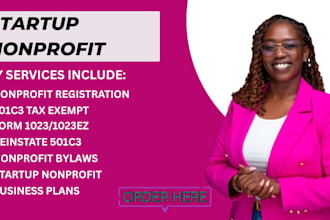 setup non profit registration apply for 501c3 tax exempt reinstate revoked 501c3