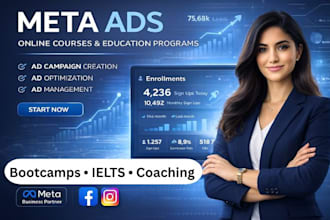 run meta ads for course launch and coaching funnel enrollment