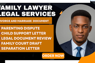 review your divorce or custody document and fix costly legal mistakes