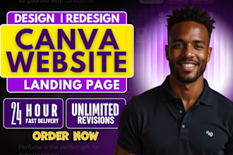 canva website design canva landing page canva website canva