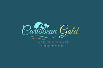 design gourmet chocolate bar logo