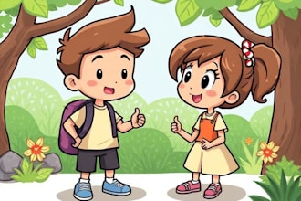 drawing a cartoon for you