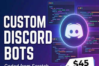 make a custom tailored discord bot for you