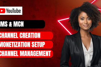 manage youtube cms, mcn monietization, automation SEO