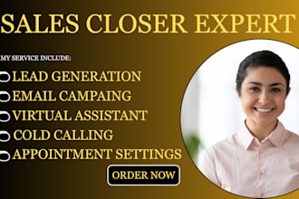 sales closer sales rep lead generation sales representative