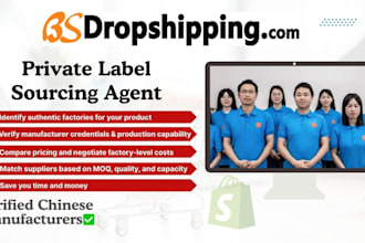 handle fulfillment, inspection and global shipping from china