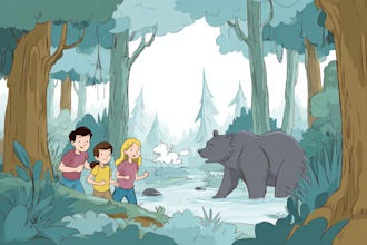 design children book illustration and children book cover