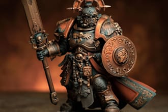 paint your warhammer 40k and fantasy miniatures