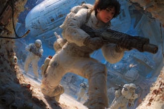 sci fi illustration and sci fi art