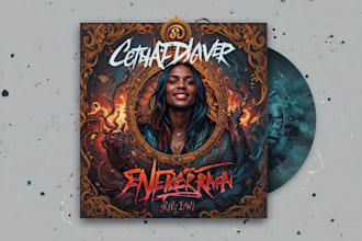 do album cover design, mixtape cover art, single cover art