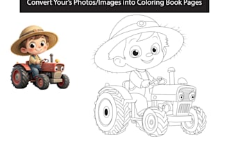 convert your photo or image into clean, line art