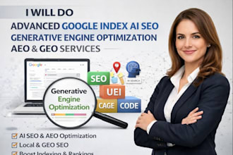 do advanced google index ai seo generative engine optimization aeo geo