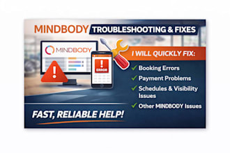 fix booking, scheduling, or payment issues in mindbody fix errors and problems