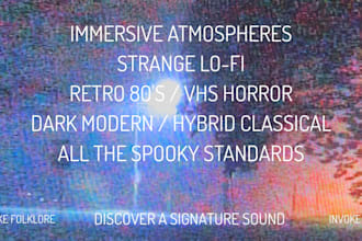 compose unique, custom horror music for your media project