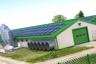 do 3d poultry design, farm house design, chicken barn, farm barn, livestock farm