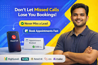 stop missed calls and book appointments automatically for your business