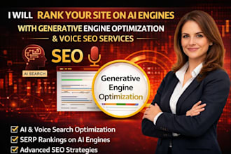 rank your site on ai engines with generative engine optimization and voice SEO