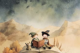 chrismas children book illustration holiday kids story