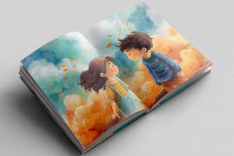 do christmas illustrations for children book, picture book