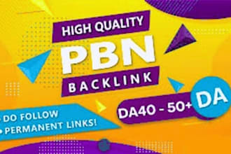 do 130 high da 50 SEO backlinks USA link building