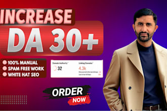 increase moz domain authority da 30 plus