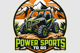 traditional powerful logo for a youth sports company